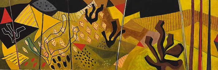 Heat Wave - 41cm x 120cm - oil on canvas-fp