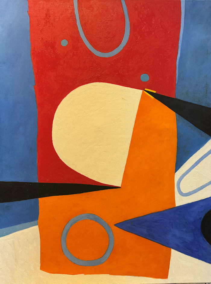 Holding Firm - 115cm x 88cm - oil on canvas-fp