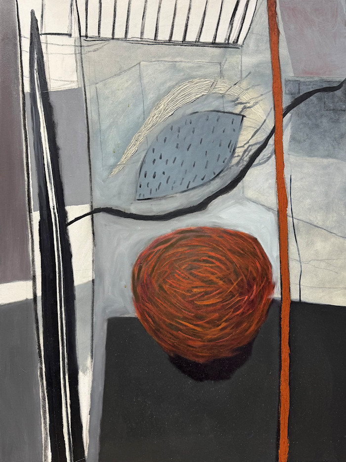 Interior 1 - 100cm x 76cm - oil on canvas-fp